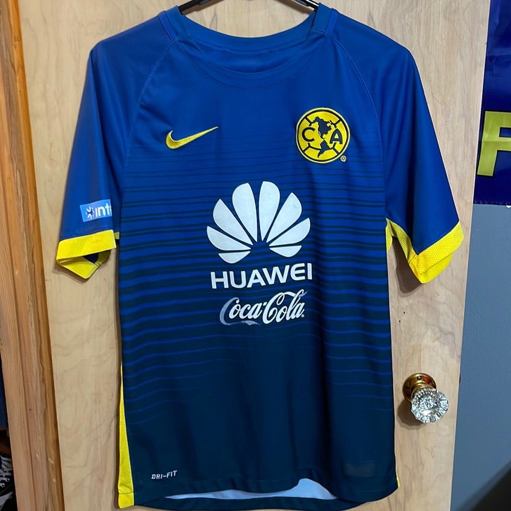 Nike Mexico Club America Liga MX 2015/16 Away Men’s Small Soccer Jersey